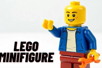 design custom 3d lego models and minifigures for 3d printing