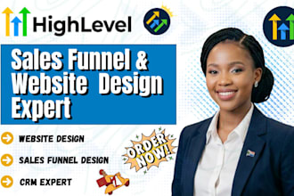 gohighlevel sales funnel ghl landing page gohighlevel website email automation