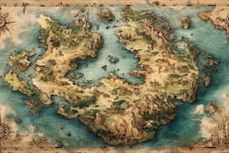 create professional fantasy world and kingdom maps