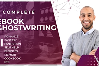 be your french book and ebook ghostwriter for your fiction or non fiction story