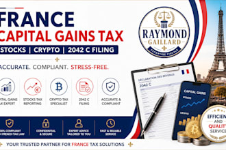 help france capital gains tax stocks crypto 2042 c filing