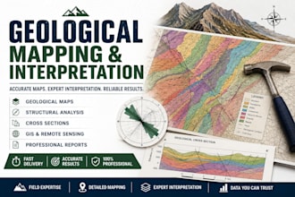 professional geological mapping and interpretation