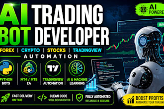 build ai trading bots for forex crypto stocks and tradingview