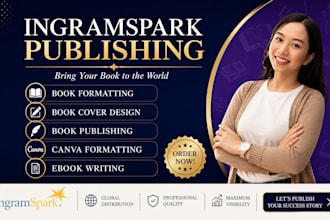 setup and publish your book on ingramspark