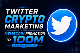 do organic twitter marketing for crypto promotion