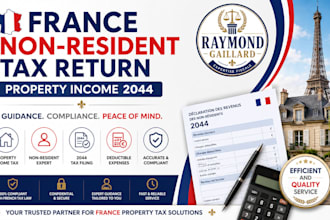 guide france non residents tax return property income 2044