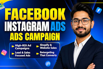 setup facebook and instagram ads campaign, meta ads with meta pixel integration