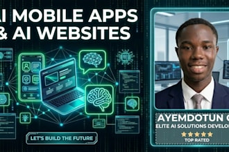 build ai mobile apps, ai websites, chatbots, and ai agents