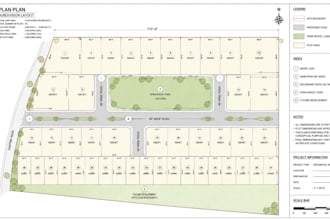 design and render site plan, master plan, plot plan and subdivision map