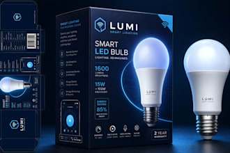 design box packaging and company product packaging