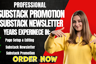 do substack newsletter setup, substack page link promotion to boost subscribers