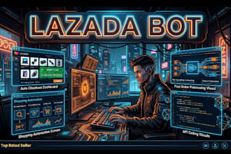 do auto purchase bot, lazada bot, auto checkout bot, pokemon bot, shopping bot