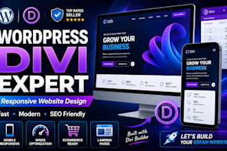 be divi expert for wordpress divi website, divi theme and divi builder