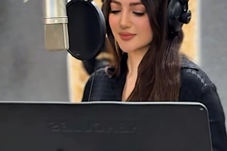 be your professional egyptian female arabic singer songwriter and voiceover