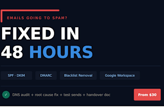 fix email deliverability issues spf dkim dmarc gmail outlook