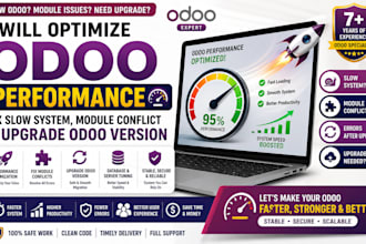 optimize odoo performance fix slow system module conflict upgrade odoo version