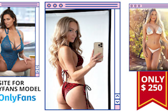 create your web site if you are an onlyfans model