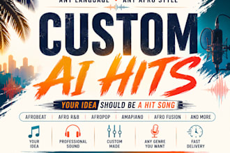 create afrobeat, afropop songs with ai