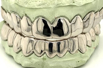design custom 3d grillz cad diamond teeth hip hop jewelry stl file