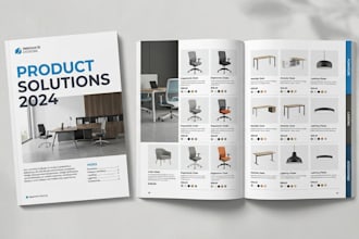 design professional product catalog for your business