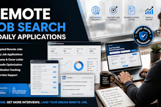 be search and apply jobs, do job application, apply for job, search and apply