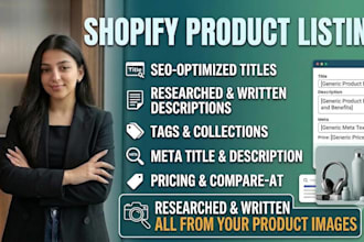 write and bulk upload your shopify products from images