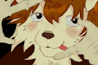 draw furry and normal art, profile pictures and posters