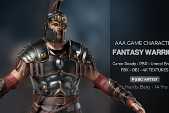 game ready 3d character modeling for unity and unreal