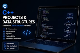 do c plus plus and data structures projects for students