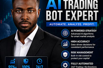 create ai crypto trading bot, forex bot, arbitrage bot and mt4 mt5