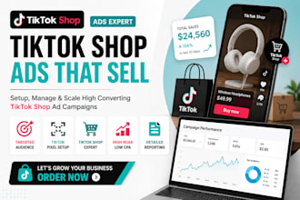 setup tiktok shop manage fix tiktok drop shipping and tiktok ads