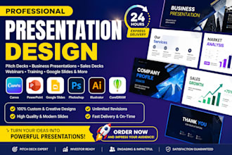 design webinar presentation corporate sales presentation investor pitch deck