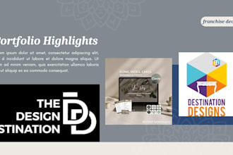 design destination pitch deck wedding planner deck franchise deck