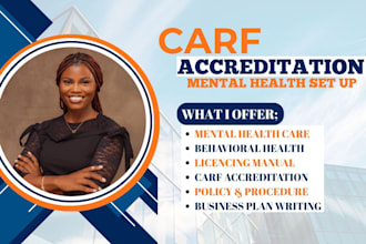 professional carf accreditation, behavioral health policy and licensing support