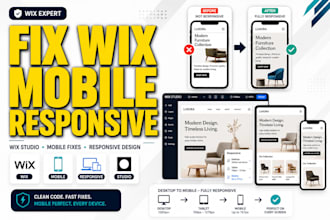fix wix mobile responsive issues wix studio mobile layout wix automation wix cms