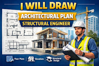 draw architectural floor plan, blueprints and autocad plans, california stamp