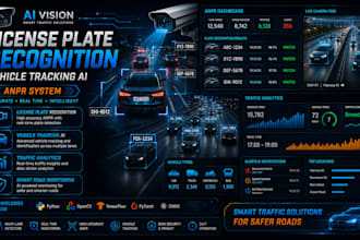 build license plate recognition and vehicle tracking ai