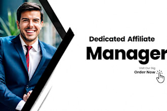 do professional affiliate program management for you