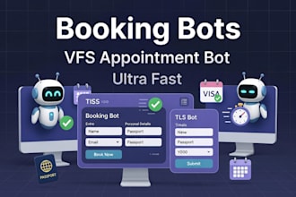 do booking bot,tls bot,vfs bot,vfs appointment bot,ticket bot
