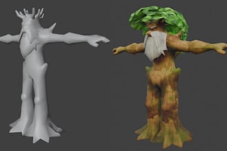create rig texture animate stylized low poly 3d models in ps1 ps2 n64 psx styles