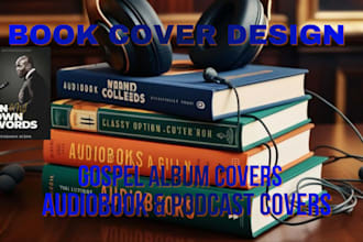design gospel album audiobook podcast and coloring book covers