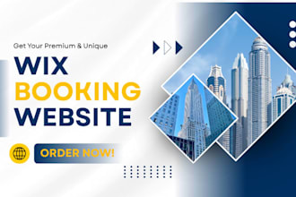 build wix business website, wix seo, wix booking website, wix landing page