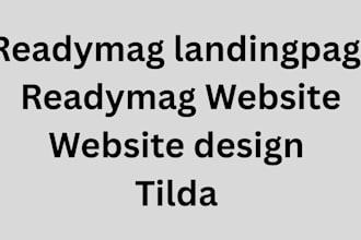 design or redesign your readymag website with modern visual excellence