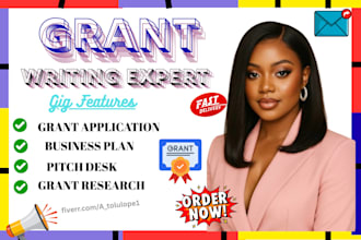 do grant research, grant writing, grant application, and grant submission