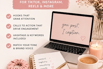 write engaging tiktok and instagram captions