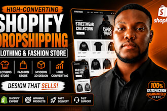 modern 3d shopify dropshipping,clothing,fashion store,shopify website,streetwear