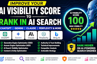 improve ai visibility score for chatgpt gemini claude GEO aeo SEO