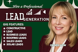 provide solar leads homeowner roofing leads business leads constructive leads
