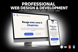 create a modern website