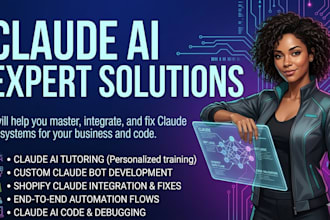 do claude tutor, claude bot, fix shopify claude and automation, claude ai code
